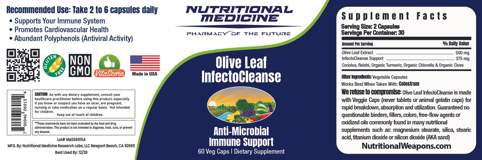 Olive Leaf InfectoCleanse - Image 4